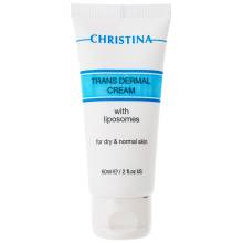 Трансдермальный крем с липосомами для нормальной и сухой кожи Christina Trans Dermal Cream with Liposomes 60 ml