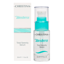 Успокаивающая сыворотка для лица Christina Unstress Total Serenity Serum 30 ml