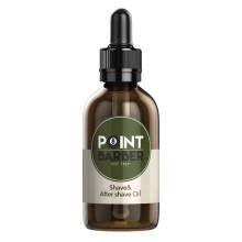 Увлажняющее и успокаивающее масло до и после бритья Farmagan Point Barber Shave & After Shave Oil 30 ml