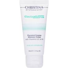 Увлажняющий крем для жирной кожи Christina Elastin Collagen Placental Enzyme Moisture Cream with Vit.A, E&HA 60 ml