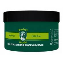 Вакса-гель для волосся екстрасильної фіксації Raywell Barber Mode Gum Extra Strong 500 ml