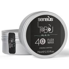 Sens.us Tabu Man Flex Wax 40 Воск матовый для мужчин сильной фиксации 75 ml