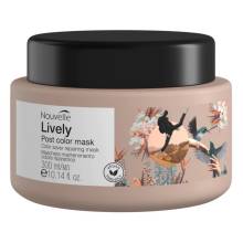 Nouvelle Lively Post Color Mask Відновлююча маска для фарбованого волосся 300 ml