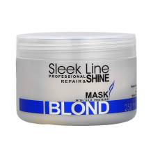 Восстанавливающая маска с шелком для светлых волос Stapiz Sleek Line Repair & Shine Blond Mask 250 ml