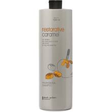 Шампунь для волосся з карамеллю та кератином Dott. Solari Restorative Caramel Shampoo 1000 ml