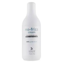 Випрямляючий крем для волосся з рослинним кератином Krom No-Frizz Cream 1000 ml