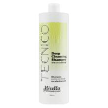 Mirella Professional Tecnico Deep Cleansing Shampoo Шампунь глубокой очистки с маслом авокадо 1000 ml