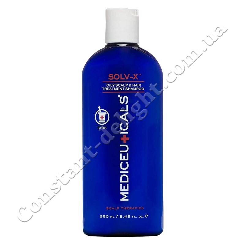 Шампунь для жирной кожи головы Mediceuticals Scalp Therapies SolvX