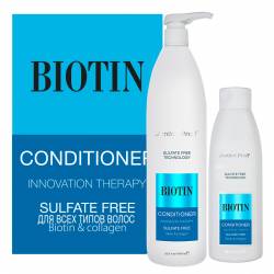 Безсульфатний кондиціонер з біотином і колагеном Jerden Proff Sulfate Free Conditioner Biotin