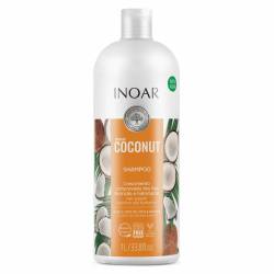 Безсульфатный шампунь для волос Inoar Bombar Coconut Shampoo 1000 ml