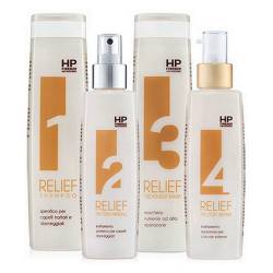 Набір для холодного відновлення волосся з ефектом еластинізації HP Firenze Rеlief Kit (2x250 ml)+(2x200 ml)