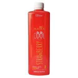 Маска с кератином для выпрямления вьющихся волос (шаг 2) BB One Bioplastica Cool Strawberry THERMO MASK 500 ml