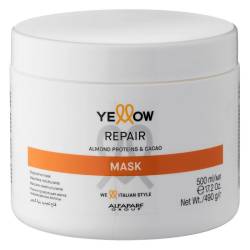 Восстанавливающая маска для слабых и очень поврежденных волос Yellow Repair Mask 500 ml