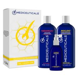 Набір (чоловічий) для стимулювання зростання тонкого волосся Mediceuticals Hair Restoration Kit Fine 3pc (2х250 ml +125 ml)