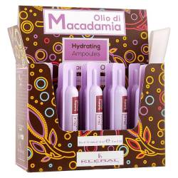 Ампулы для увлажнения волос Kleral System Olio Di Macadamia Hydrating Ampoules 10x10 ml