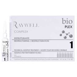 Ампули для захисту волосся під час проведення хімічних процедур Raywell BIO PLEX Complex 10x5 ml