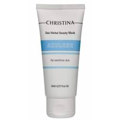 Азуленовая маска для чувствительной кожи Christina Sea Herbal Beauty Mask Azulene 60 ml