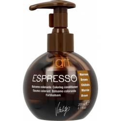Бальзам відновлюючий з забарвлює ефектом (коричневий) VITALITYS Espresso Brown 200 ml
