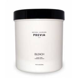 Безпилової осветляющая пудра (біла) Previa Natural Haircare Dust Free Powder Bleach White 500 g