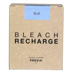 Беспылевая осветляющая пудра для волос голубая (запаска) Previa Natural Haircare Dust Free Powder Bleach Blue 500 g