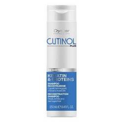 Кератиновый шампунь для реконструкции поврежденных и сухих волос Oyster Cosmetics Cutinol Plus Rebirth Shampoo 250 ml