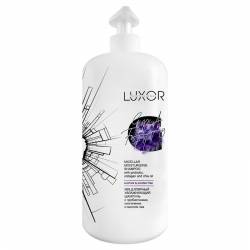 Безсульфатный Мицеллярный шампунь для волос и кожи головы LUXOR Professional Micellar Moisturizing Shampoo 1000 ml