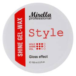Блискучий гель-віск для укладання волосся Mirella Professional Style Shine Gel-Wax 100 ml