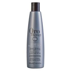 Бриллиантовый шампунь для волос с кератином Fanola Oro Therapy Shampoo Diamante Puro 300 ml