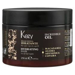 Маска зволожуюча для всіх типів волосся Kezy Incredible Oil Hydrating Mask 250 ml