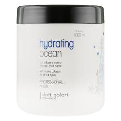 Маска професійна для зволоження всіх типів волосся Dott. Solari Professional Mask Hydrating Ocean 1000 ml