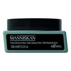 Чорна паста для волосся Kaaral Manniskan Black Shaping Paste 100 ml