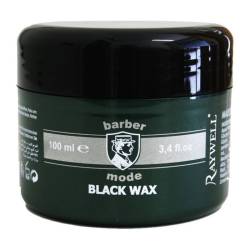 Черный тонирующий воск для волос и бороды Raywell Barber Mode Black Wax 100 ml