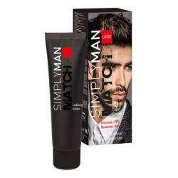 Безаммиачная краска для волос Nouvelle Simply Man Match Hair Color Cream 2x40 ml