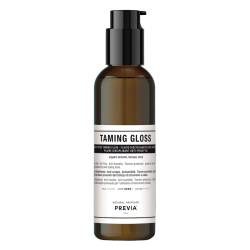 Дисциплинирующий несмываемый флюид-блеск для волос с масляным экстрактом льняного семени Previa Style and Finish Taming Gloss 200 ml
