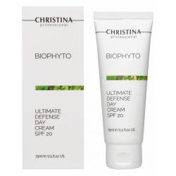 Денний крем для обличчя Абсолютна Захист Christina Bio Phyto Ultimate Defense Day Cream SPF 20, 75 ml