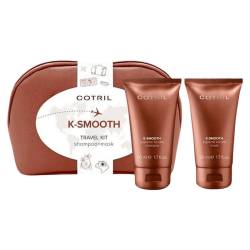 Cotril K-Smooth Travel Kit Дорожный набор для разглаживания волос в косметичке 2x50 ml
