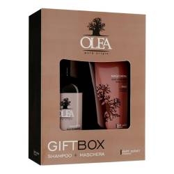 Набір для відновлення волосся з олією баобаба і льону (шампунь+маска) Dott. Solari Olea Gift Box 250 ml+200 ml