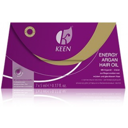 Энергетическое аргановое масло для волос Keen 7х5 ml