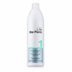 Химическая завивка для волос (окрашенные, тонкие) FarmaVita Life Perm 1, 500 ml