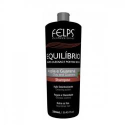 Шампунь проти випадіння волосся Felps Equilibrio Argila shampoo DETOX 250 ml