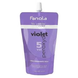 Фіолетовий окислювач проти жовтизни 1,5% Fanola No Yellow Purple Oxidizing Cream (5 Vol) 1000 ml