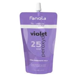Фіолетовий окислювач проти жовтизни 7,5% Fanola No Yellow Purple Oxidizing Cream (25 Vol) 1000 ml