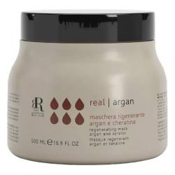 Реструктуризуюча маска для волосся з маслом аргани та кератином RR Line Real Argan Regenerating Mask 500 ml