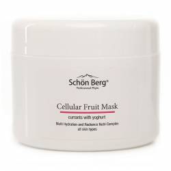 Гидрируются маска для обличчя з молочною кислотою, екстрактами ягід і АНА комплексом Schön Berg Cellular Fruit Mask 120 ml