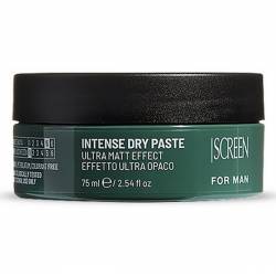 Глина моделирующая мужская для волос с матовым эффектом сильной фиксации Screen For Man Ultra Matt Effect Intense Dry Paste 75 ml