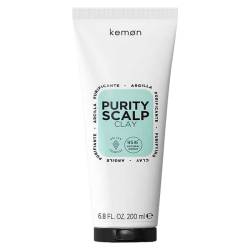 Пилинг на основе глины для жирной кожи головы Kemon Purity Scalp Clay 200 ml