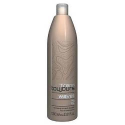 Хімічна завивка для фарбованого та пошкодженого волосся Trend Toujours Waves 2 Perm For WeakDyed Hair 1000 ml