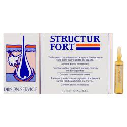  Ампулы для восстановления структуры волос Dikson Structur Fort 10x12 ml
