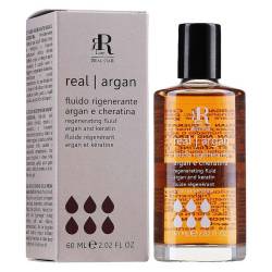 Реструктуризуючий флюїд для волосся з маслом аргани та кератином RR Line Real Argan Regenerating Fluid 60 ml