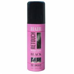 Камуфлирующий спрей для фарбування коренів (чорний) KayPro Hair Retouch Spray 75 ml